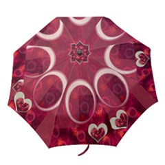 I Heart You Pink folding Umbrella I Heart You Pink folding Umbrella