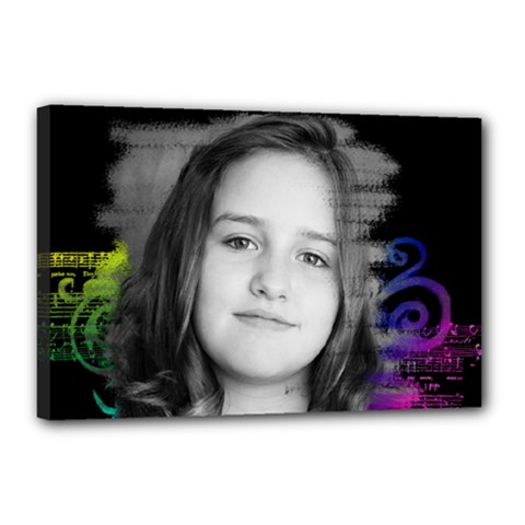 Kelsie Color 12 x 18 Canvas - Canvas 18  x 12  (Stretched)