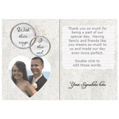Greeting Card 5  x 7  