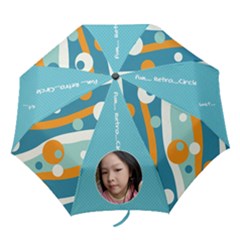 Funky Retro Folding Umbrella