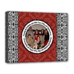 Family & Friends Christmas 14x11 Stretched Canvas - Canvas 14  x 11  (Stretched)