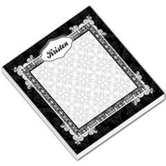 Black & White Small Memo Pad - Small Memo Pads