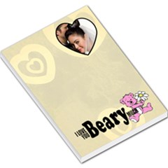 I love you beary much - Memopad - Large Memo Pads