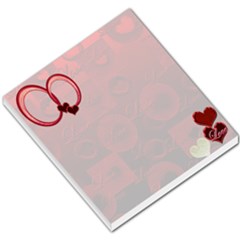 I Heart You small memo pad  - Small Memo Pads