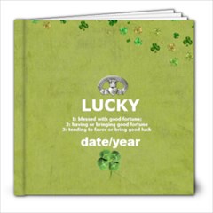 {ScrapDZines} Lucky Photo Book - 8x8 Photo Book (20 pages)
