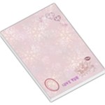 Love you THIS MUCH pink1 large memo pad - Large Memo Pads