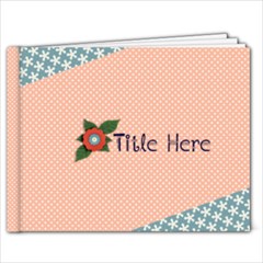 9 x 7 (20 pages) -template- Flower Girl - 9x7 Photo Book (20 pages)