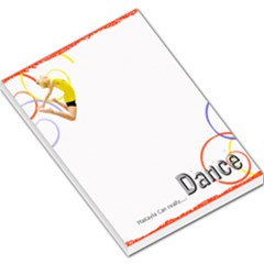 makayla can dance - Large Memo Pads