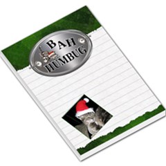 Bah Humbug Large memo pad - Large Memo Pads