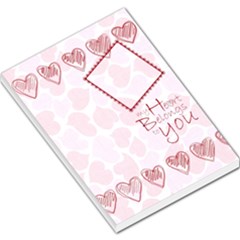 my heart belongs to you memo pad 2 - Large Memo Pads