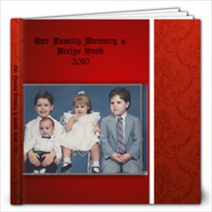 Our Family Cookbook 2010 - 12x12 Photo Book (60 pages)