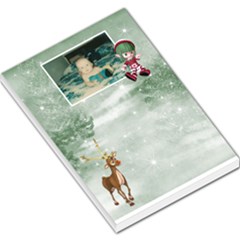 Here Comes Santa memo pad3 - Large Memo Pads