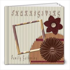 thanksgiving template book - 8x8 Photo Book (20 pages)