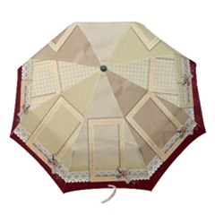 Vintage lace-folding umbrella