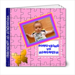 Girl s Puzzle book_my baby 1 - 6x6 Photo Book (20 pages)