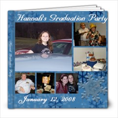 Hannah Graduation Party - 8x8 Photo Book (39 pages)