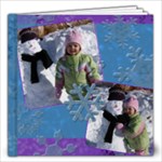 Snowflakes 20 page 12x12 album - 12x12 Photo Book (20 pages)