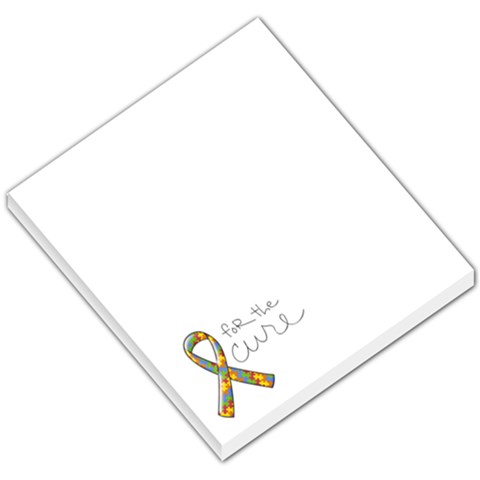 Autism Awareness Small Memo Pad By Mikki