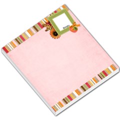 fall doll memo pad 2 - Small Memo Pads