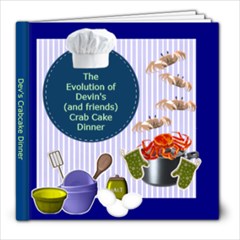 Dev s Crab Cake Dinner - 8x8 Photo Book (20 pages)