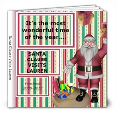 SANTA VISITS...again - 8x8 Photo Book (39 pages)