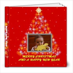 Merry Christmas Book 8x8 20 pages - 8x8 Photo Book (20 pages)