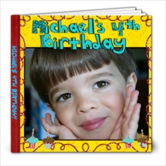 Michael s 4th Bday! - 8x8 Photo Book (39 pages)