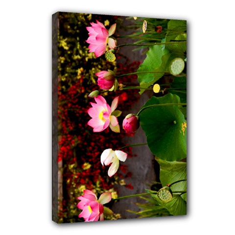 Lily canvas - Canvas 18  x 12  (Stretched)