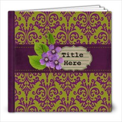 8x8-Lavander Love - 8x8 Photo Book (20 pages)