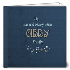 GIBBY FAMILY - 12x12 Photo Book (20 pages)