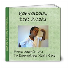 Barnabas Book - 6x6 Photo Book (20 pages)