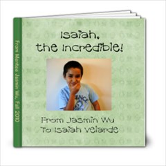 Isaiah Book - 6x6 Photo Book (20 pages)