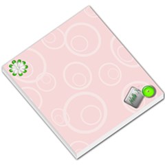 Small Custom Memo Pad - Red - Small Memo Pads