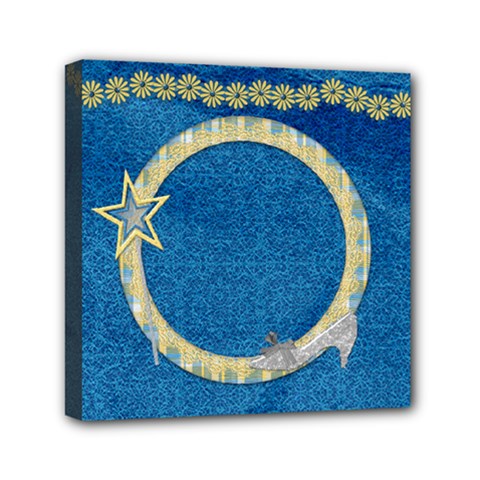 6x6 Canvas-Ella in Blue 1001 - Mini Canvas 6 x 6 (Stretched) 6x6 Canvas-Ella in Blue 1001 - Mini Canvas 6 x 6 (Stretched)
