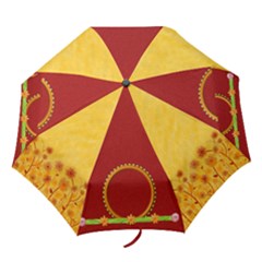 Miss Ladybugs Garden Umbrella-1001 - Folding Umbrella