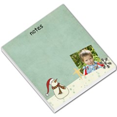 snowman note pad - Small Memo Pads