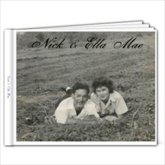 Nick & Ella - 9x7 Photo Book (20 pages)