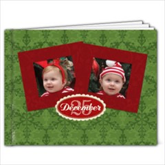 Merry Christmas 7x5 Custom Cover Photobook - 7x5 Photo Book (20 pages)