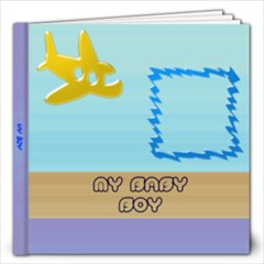 Baby boy book 12x12 - 12x12 Photo Book (20 pages)
