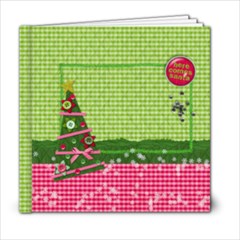 6x6 Hugs & Kissmas/Christmas/Holiday Album - 6x6 Photo Book (20 pages)