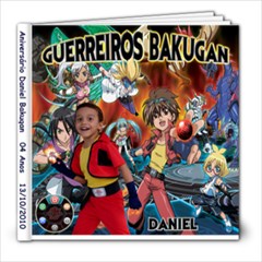 Aniversário Daniel Bakugan 04 anos - 8x8 Photo Book (20 pages)