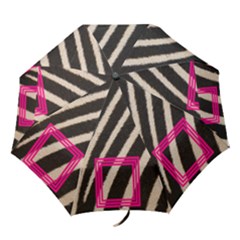 Zebra and pink - UMBRELLA - Folding Umbrella