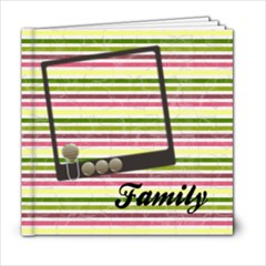 FAMILY BOOK  6x6 - 6x6 Photo Book (20 pages)
