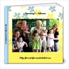Great Grandchildren - 8x8 Photo Book (20 pages)