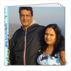 California Trip 2008  - 8x8 Photo Book (20 pages)