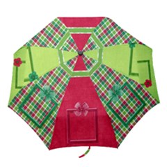 Merry and Bright Umbrella - Folding Umbrella