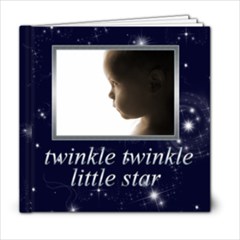 Twinkle Twinkle Little Star 6 x 6 Bragbook - 6x6 Photo Book (20 pages)