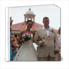 Seana & William s Wedding - 6x6 Photo Book (20 pages)