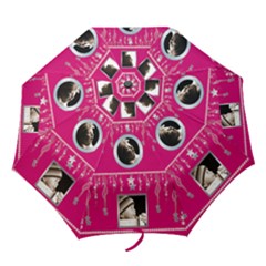 Wish Upon a Star Pink star folding umbrella