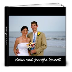 Russell Wedding - 8x8 Photo Book (80 pages)